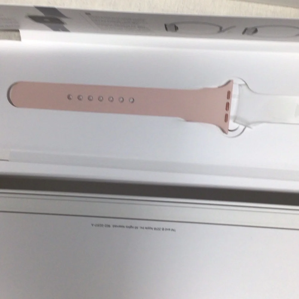 Apple Series 4 Gold Aluminum with Pink Band parts only